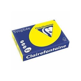 RISMA CLAIREFONTAINETROPHE A4 GR.80 FF500 GIALLO