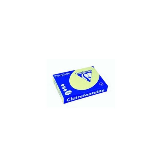 RISMA CLAIREFONTAINETROPHE A4 GR.160 FF250 GIALLO CANARINO