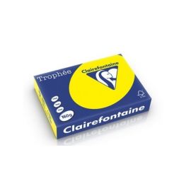 RISMA CLAIREFONTAINETROPHE A4 GR.160 FF250  GIALLO SOLE