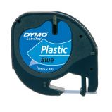 NASTRO DYMO LETRATAG 12X4 PLASTICA BLU 912050