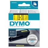 NASTRO DYMO POKET 1/5500 9X7 NERO/GIALLO 409180 D1