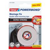 NASTRO ADESIVO BIADESIVO TESA POWERBOND ULTRASTRONG MM.19X1,5 MT. TRASPARENTE