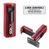 TIMBRO AUTOMATICO COLOP POCKET STAMP  PLUS 20 ROSSO