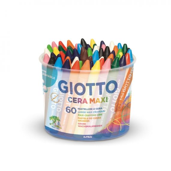 Pastelli a cera Giotto 12 colori