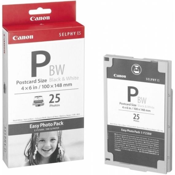 Canon Cartuccia inkjet + carta foto EP25BW nero 1251B001