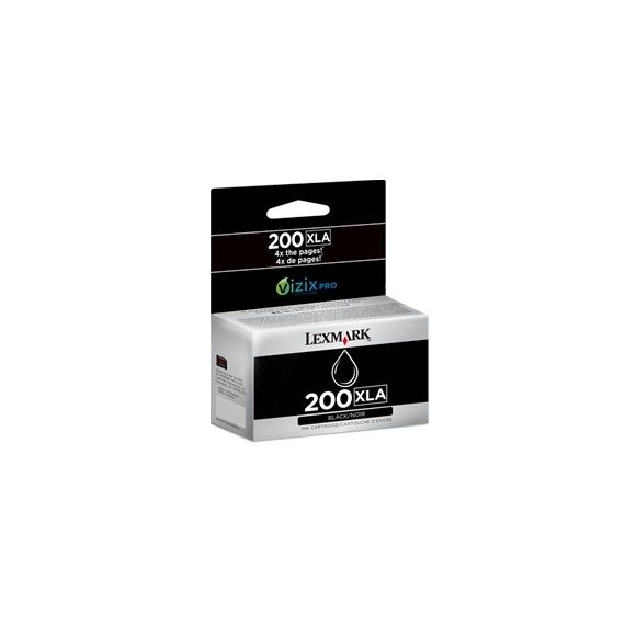 Lexmark Cartuccia inkjet alta resa 200XLA nero 14L0197