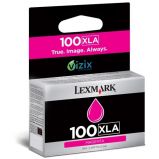 Lexmark Cartuccia inkjet alta resa 100XLA magenta 14N1094