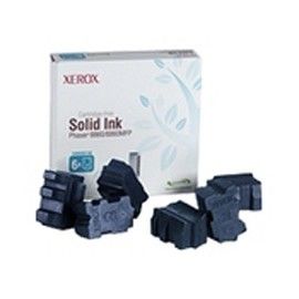 6 STICK GENUINE SOLID INK CIANO XEROX PHASER 8860