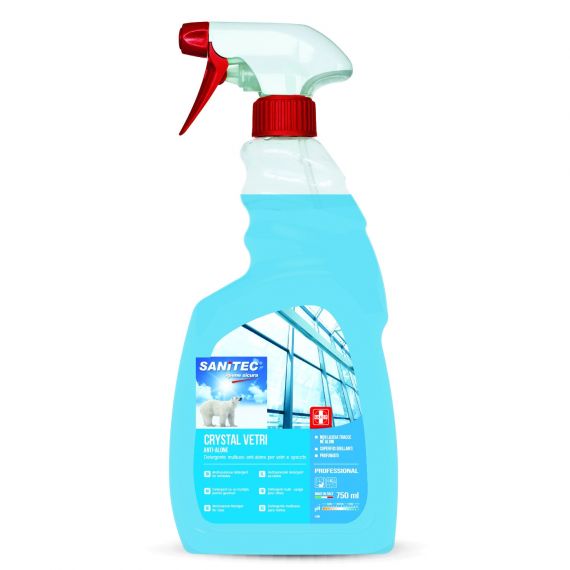 DETERGENTE MULTIUSO CRYSTAL VETRI  ANTI ALONE  ML.750