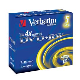 DVD+RW VERBATIM SLIM 4X CF.5 
