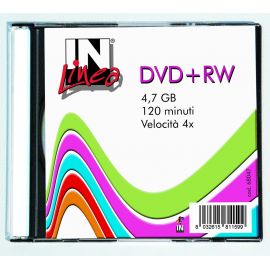 DVD+RW IN UFFICIO RISRIVIBILI 4,7GB CF.10