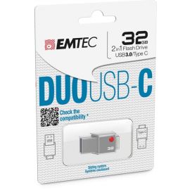 PEN DRIVE EMTEC 32GB 3.0 DUO USBC T400 