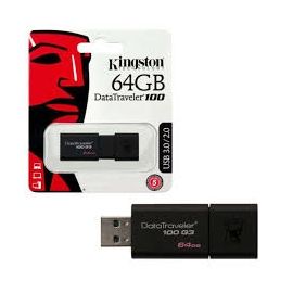 MEMORIA USB KINGSTON DATATRAVELER 100G3 64GB