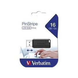 PEN DRIVE VERBATIM PINSTRIPE 16GB USB 3.0 49316