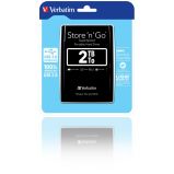 HD VERBATIM STORE'D GO USB 3.0 2,5" 2TB 53177