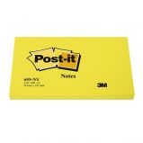 BLOCCO 3M POSTIT MM.76X127 NEON GIALLO 