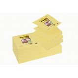 BLOCCO 3M POSTIT MM.76X76 FISARMONICA CANARY SUPER STICKY ZNOTE