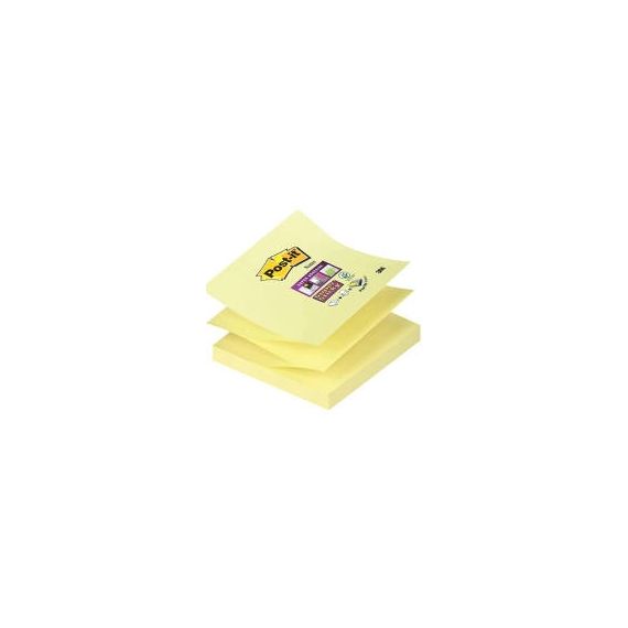 BLOCCO 3M POSTIT MM.76X76 FISARMONICA CANARY SUPER STICKY ZNOTE