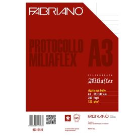 CARTA LEGALE FABRIANO A4 GR.125 FF250 